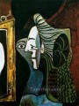 鏡を持つ女 1963 パブロ・ピカソ